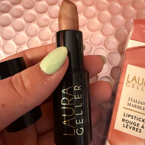 Laura Geller Sugared Maple Italian Marble Lipstick - Warm Brown Shimmer - Picture 2 of 2